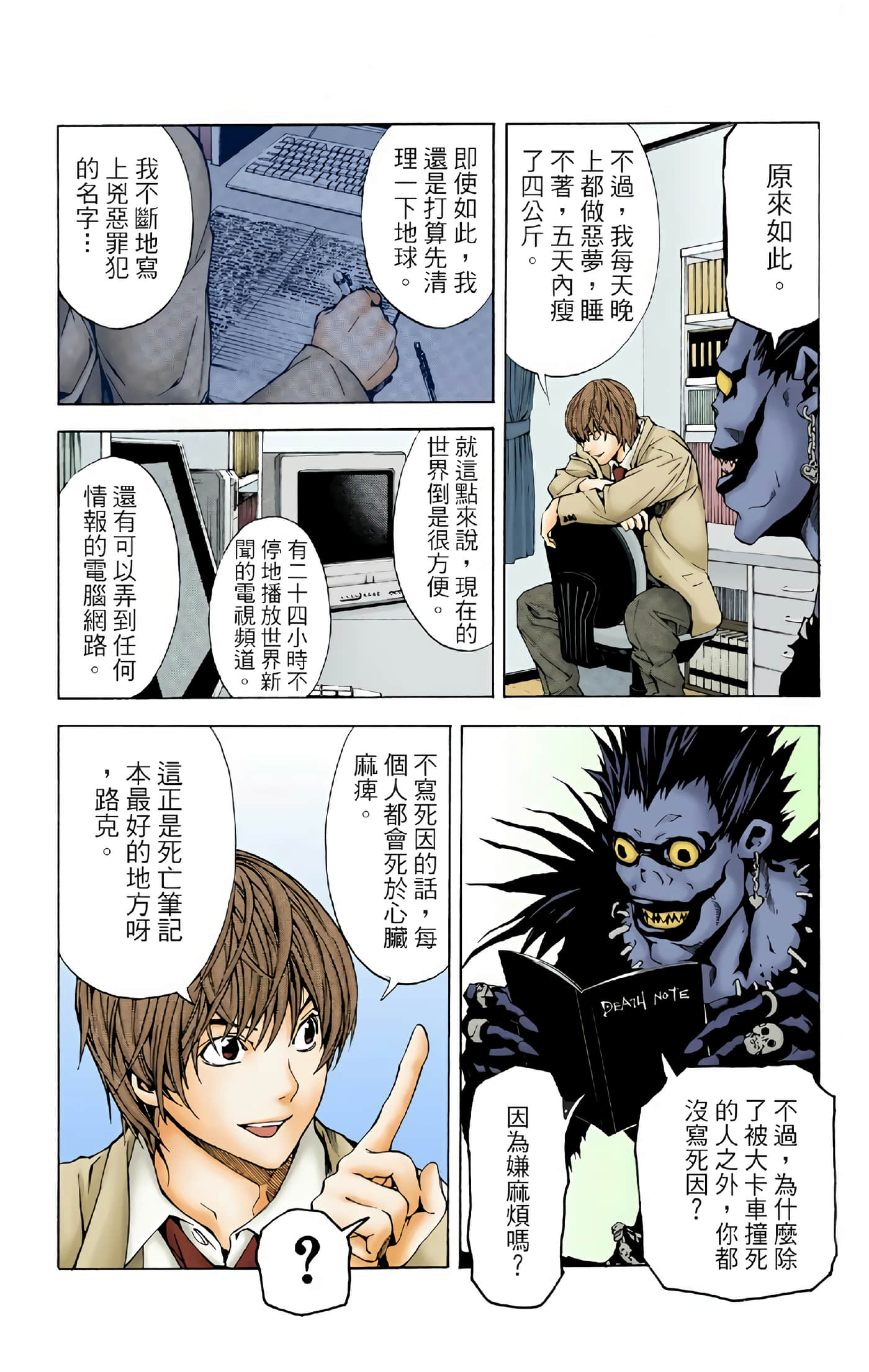 死亡笔记本 全彩【1-12卷 全是中文】【DEATH NOTE デスノート／死亡筆記】【已完结】-1