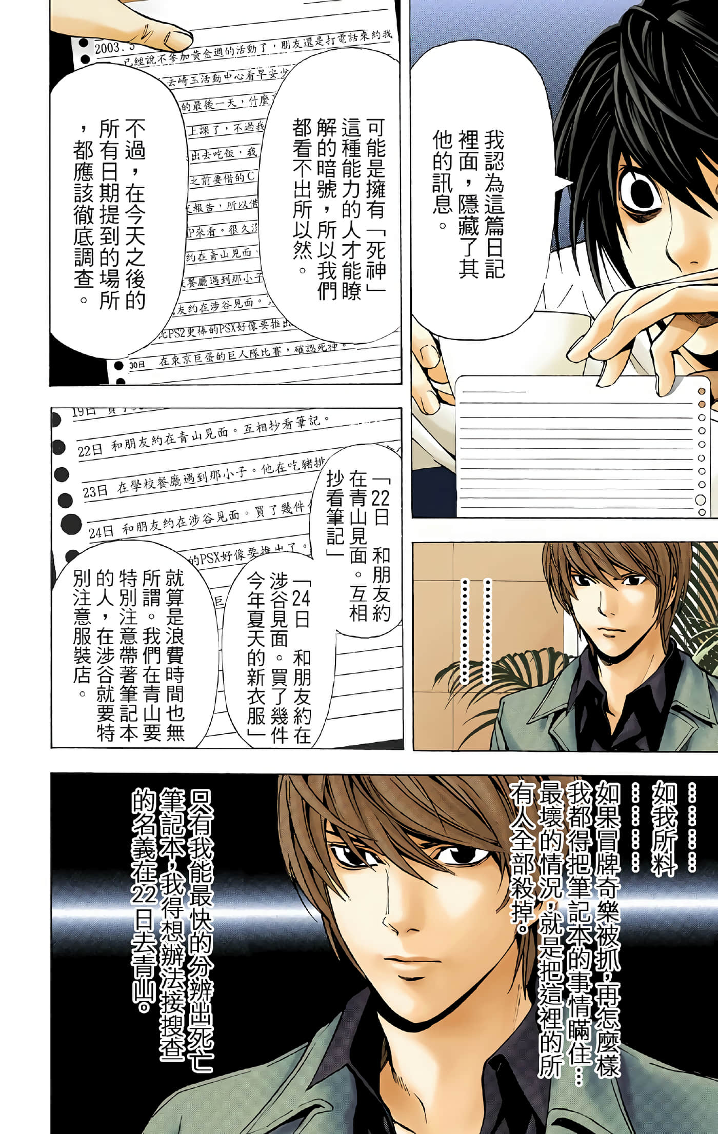 死亡笔记本 全彩【1-12卷 全是中文】【DEATH NOTE デスノート／死亡筆記】【已完结】-4
