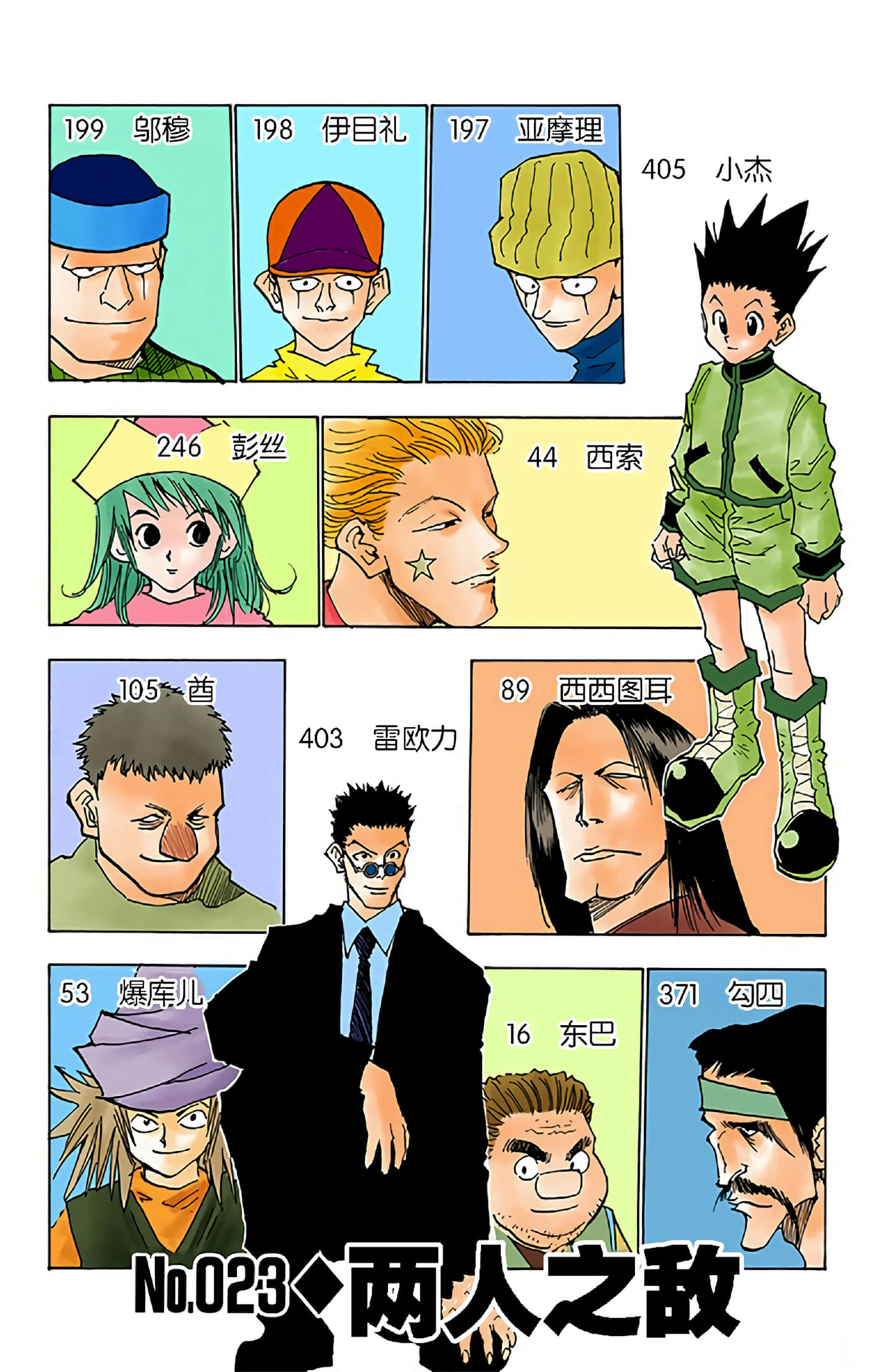 猎人 全彩【1-36卷 全是中文】【ハンター×ハンター／Hunter x Hunter／全职猎人／獵人】-3
