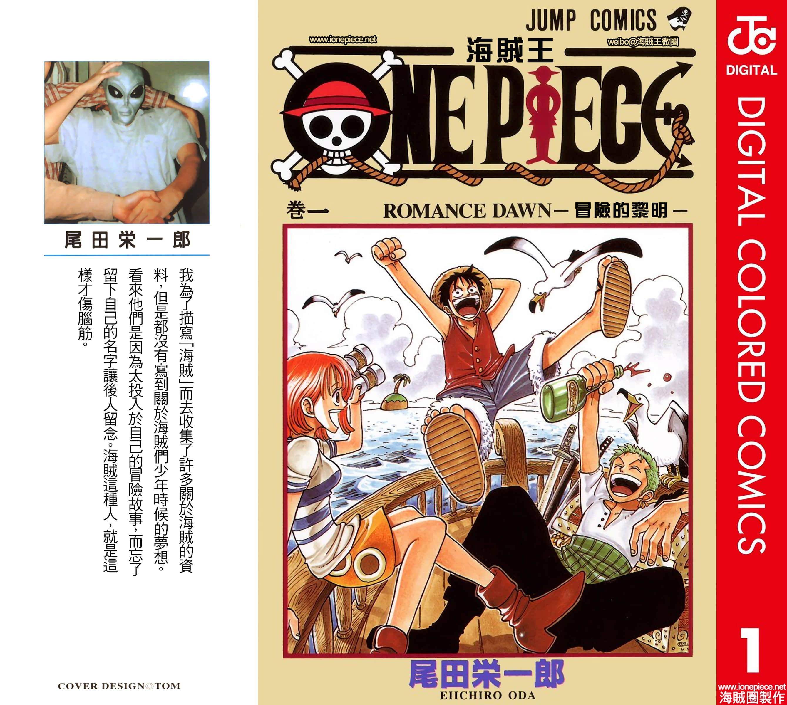海贼王 全彩【1-104卷 全是中文】【ワンピース／ONE PIECE／航海王】-1