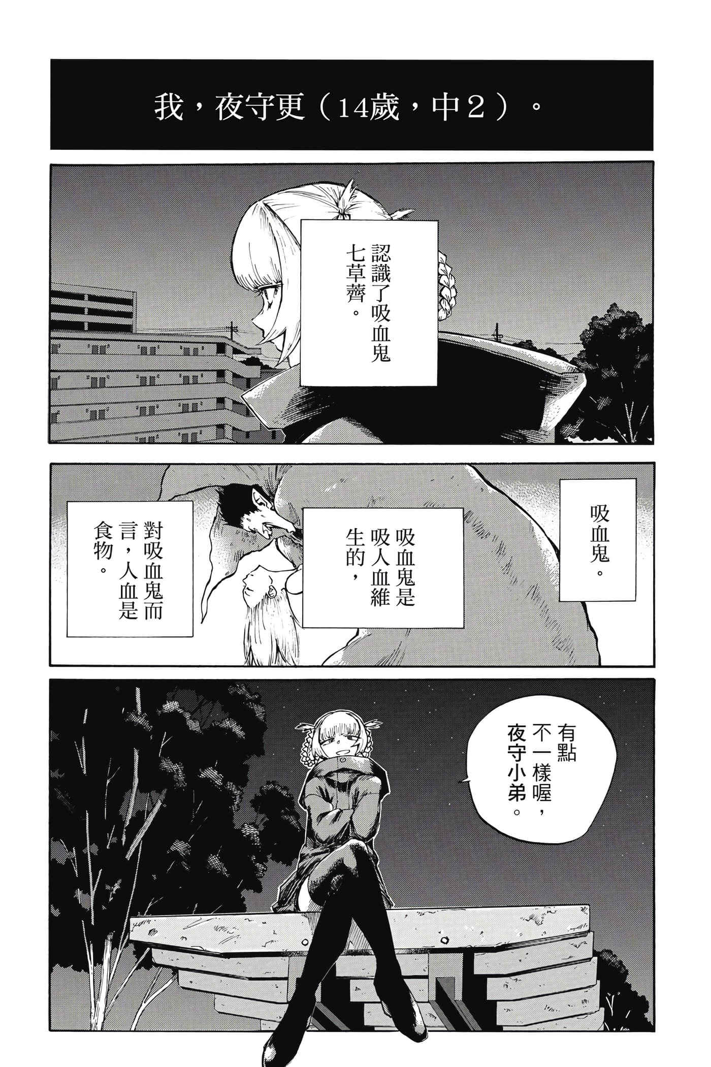 夜曲【1-20卷 全是中文】【よふかしのうた／徹夜之歌】【已完结】-1