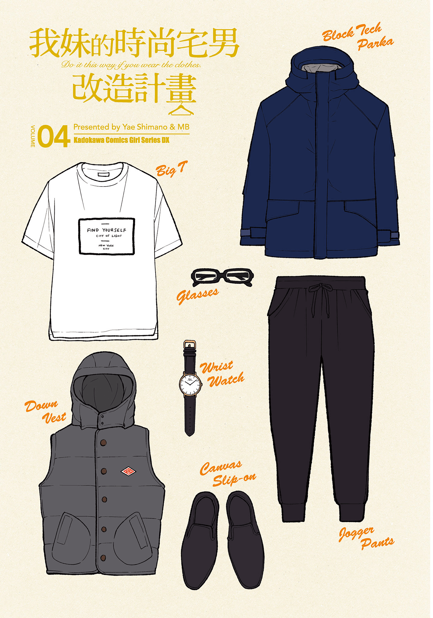 衣服要这么穿【1-16卷 9-16是生肉】【服を着るならこんなふうに／我妹的時尚宅男改造計畫】-4