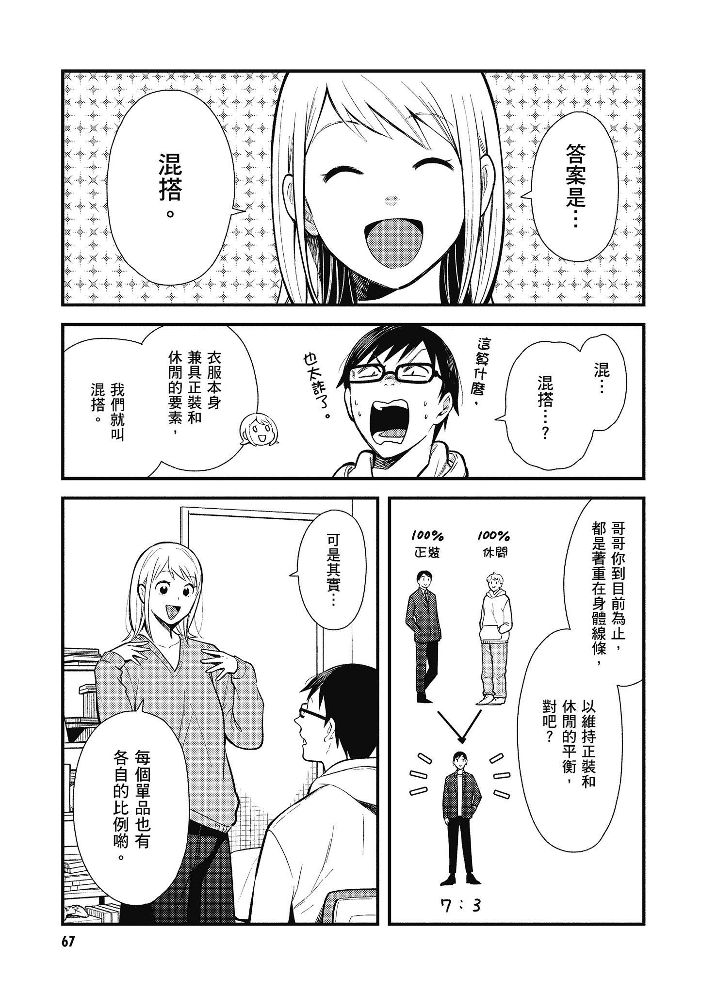 衣服要这么穿【1-16卷 9-16是生肉】【服を着るならこんなふうに／我妹的時尚宅男改造計畫】-5